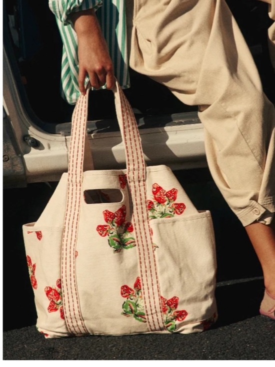 Free People Handbags - Free People Caravan Tote Strawberry